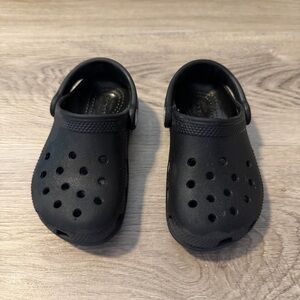 CROCS Toddlers Black Shoes